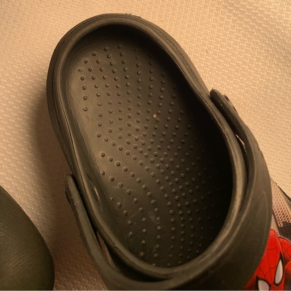 SOLD Marvel Spider-Man S:13/1 Water /activity Clogs Black Summer Water Sandal - Picture 6 of 9